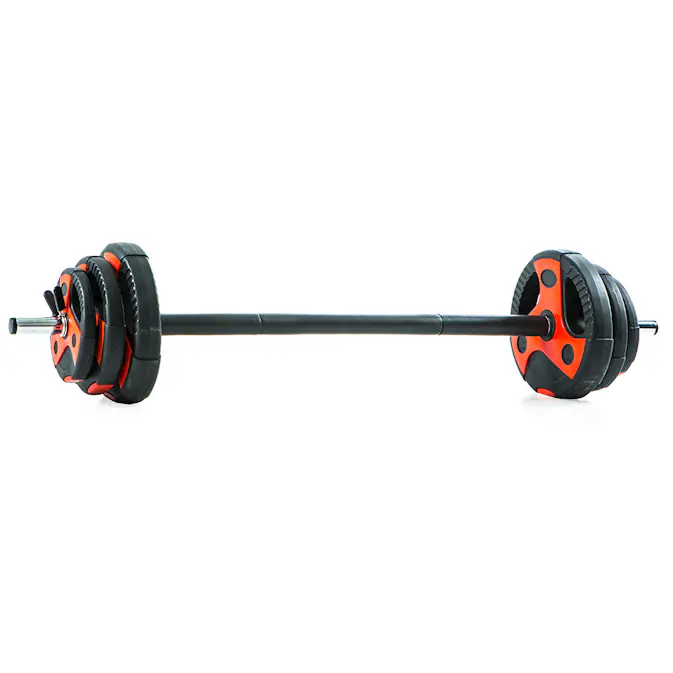 Skvstångsset Gymstick Vinyl Grip Pump Set 20 kg
